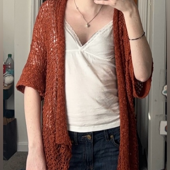 Boho short sleeve cardigan - Picture 1 of 3